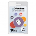 Флеш-накопитель USB  16GB  OltraMax   70  белый